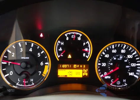 2015 Nissan Armada Platinum from USA, damaged, VIN 5N1BA0NE9FN614773